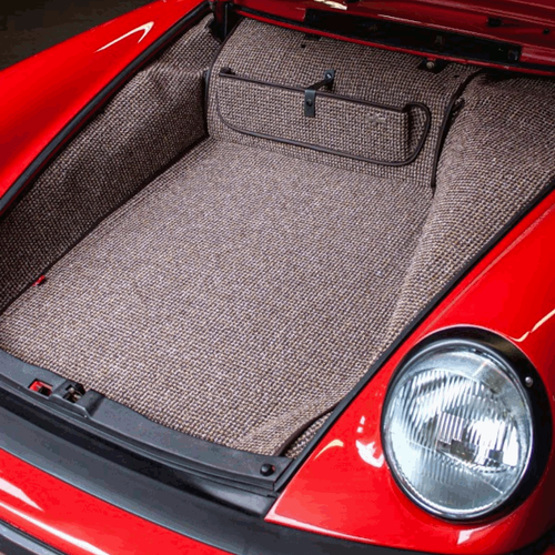 Brown Houndstooth Interior Mat Bundle LHD