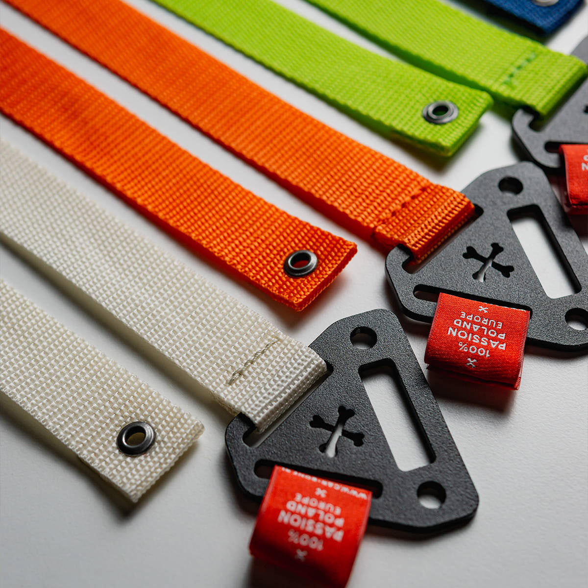 R-style Door pulls, handle straps - 3 color pack