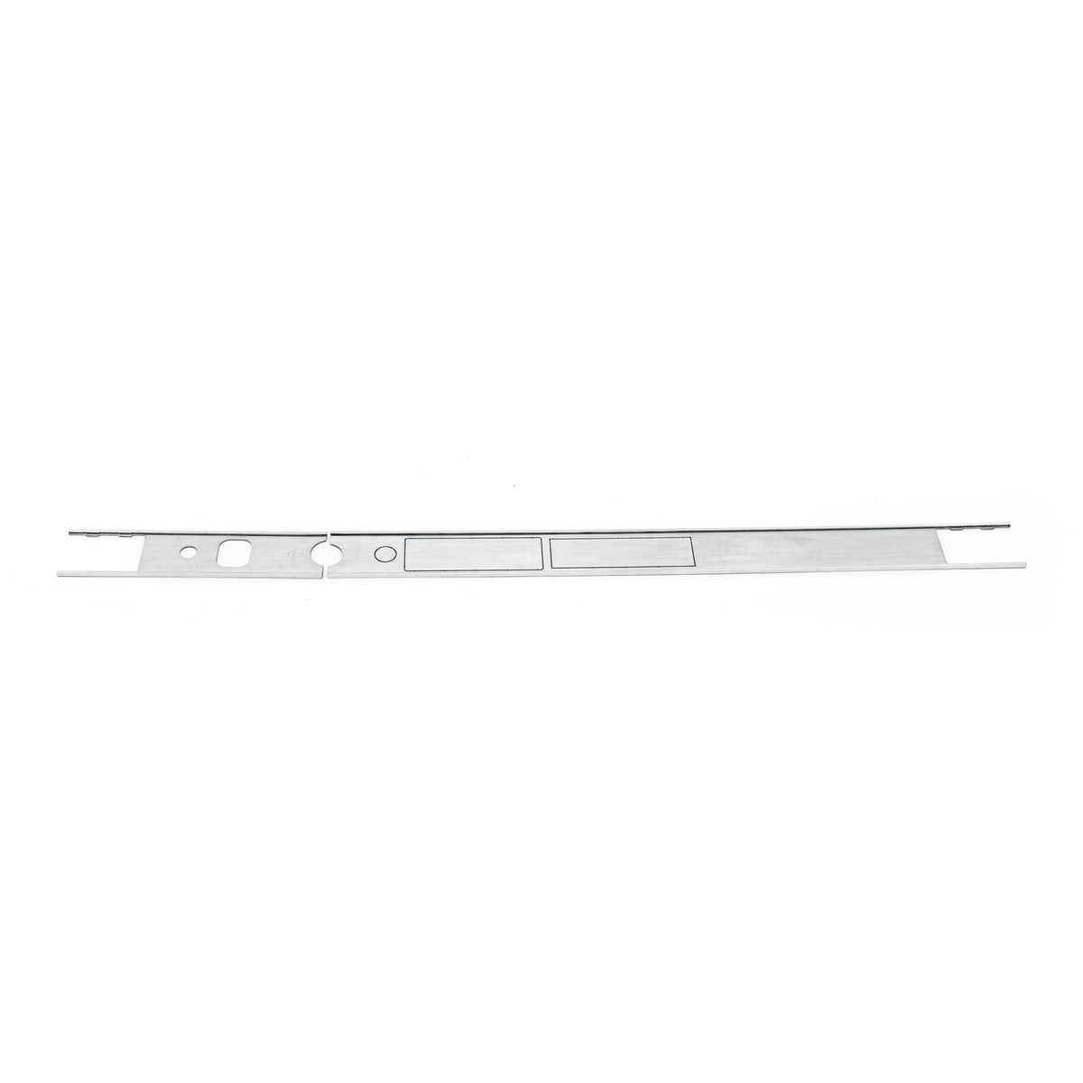 CarBone Dash Trim G-model (1986 - 1989) - Silver, LHD - G model / no glove box / silver