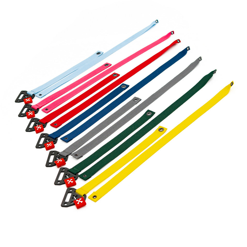 R-style Door pulls, handle straps - 7 color pack