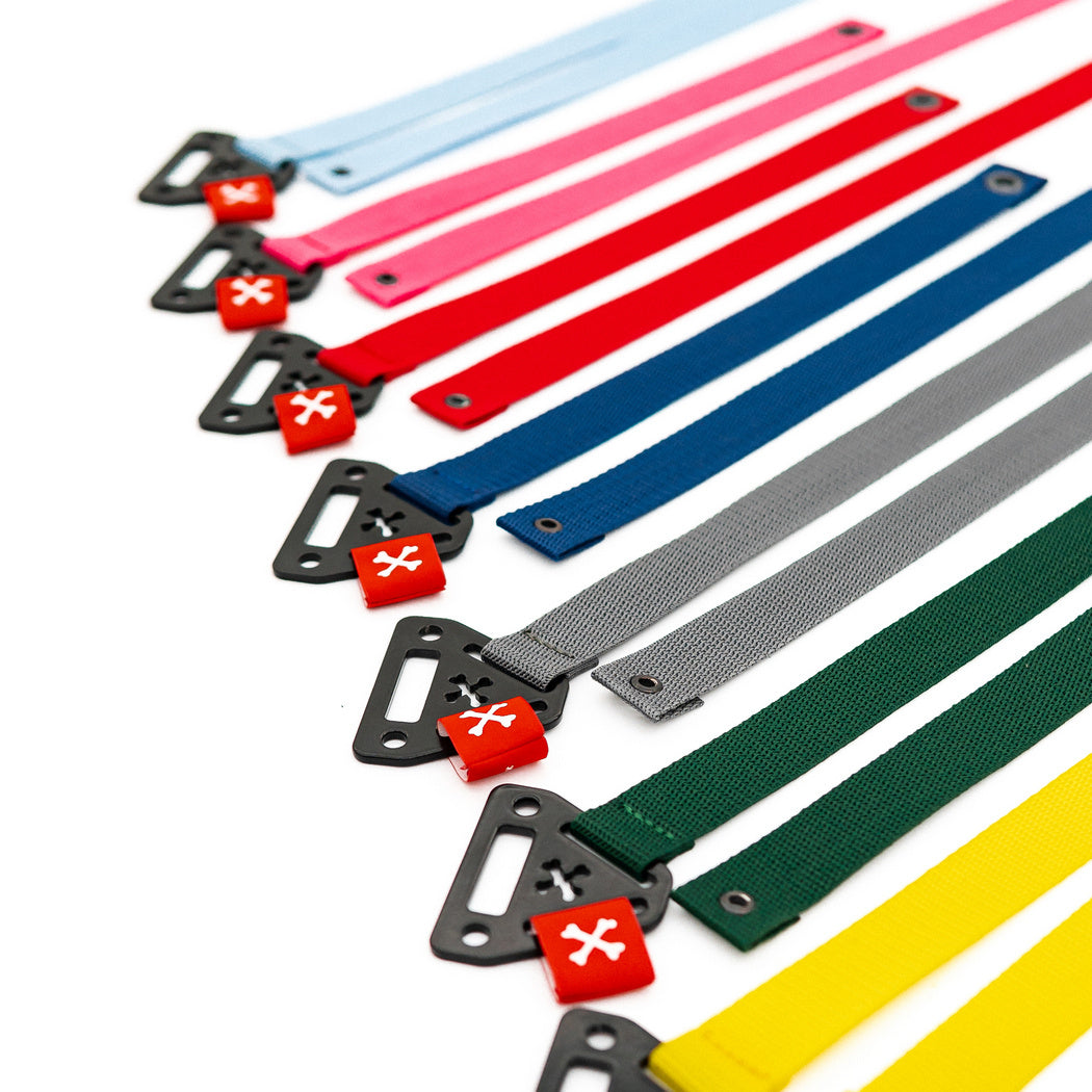 R-style Door pulls, handle straps - 7 color pack