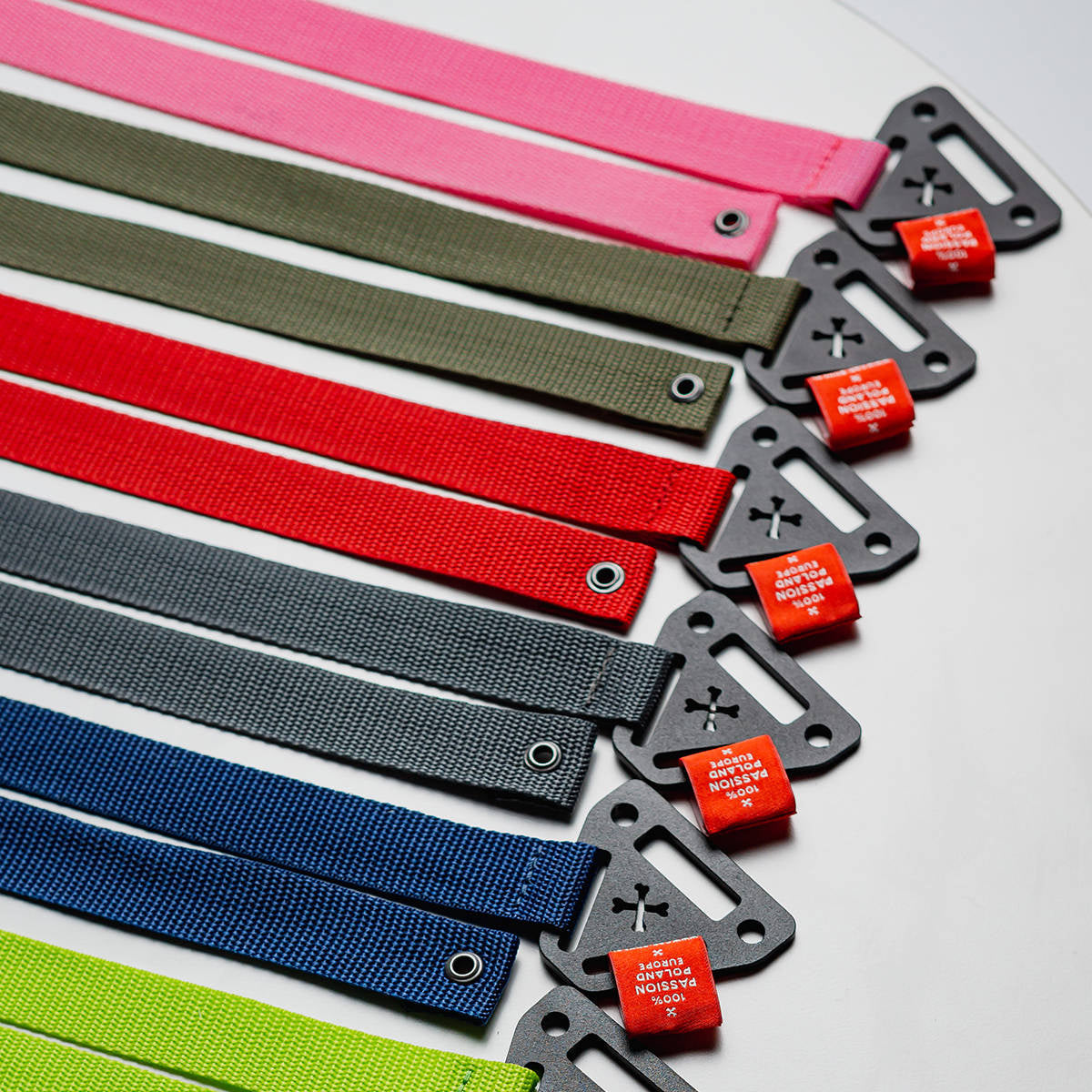 R-style Door pulls, handle straps - 7 color pack