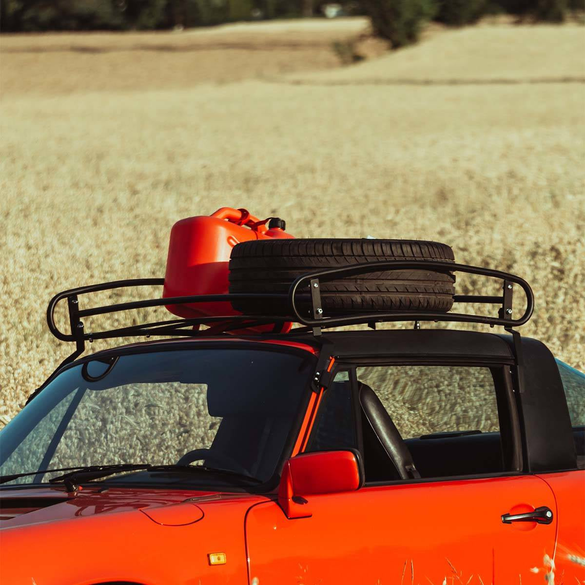 CarBone Targa Roof Rack (Black) for 912, F-model, G-Model and 964