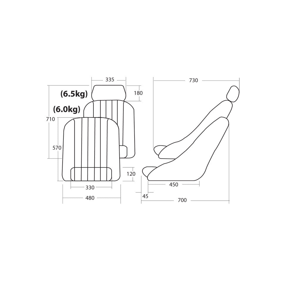 Cobra Classic Racing Seat — view 2