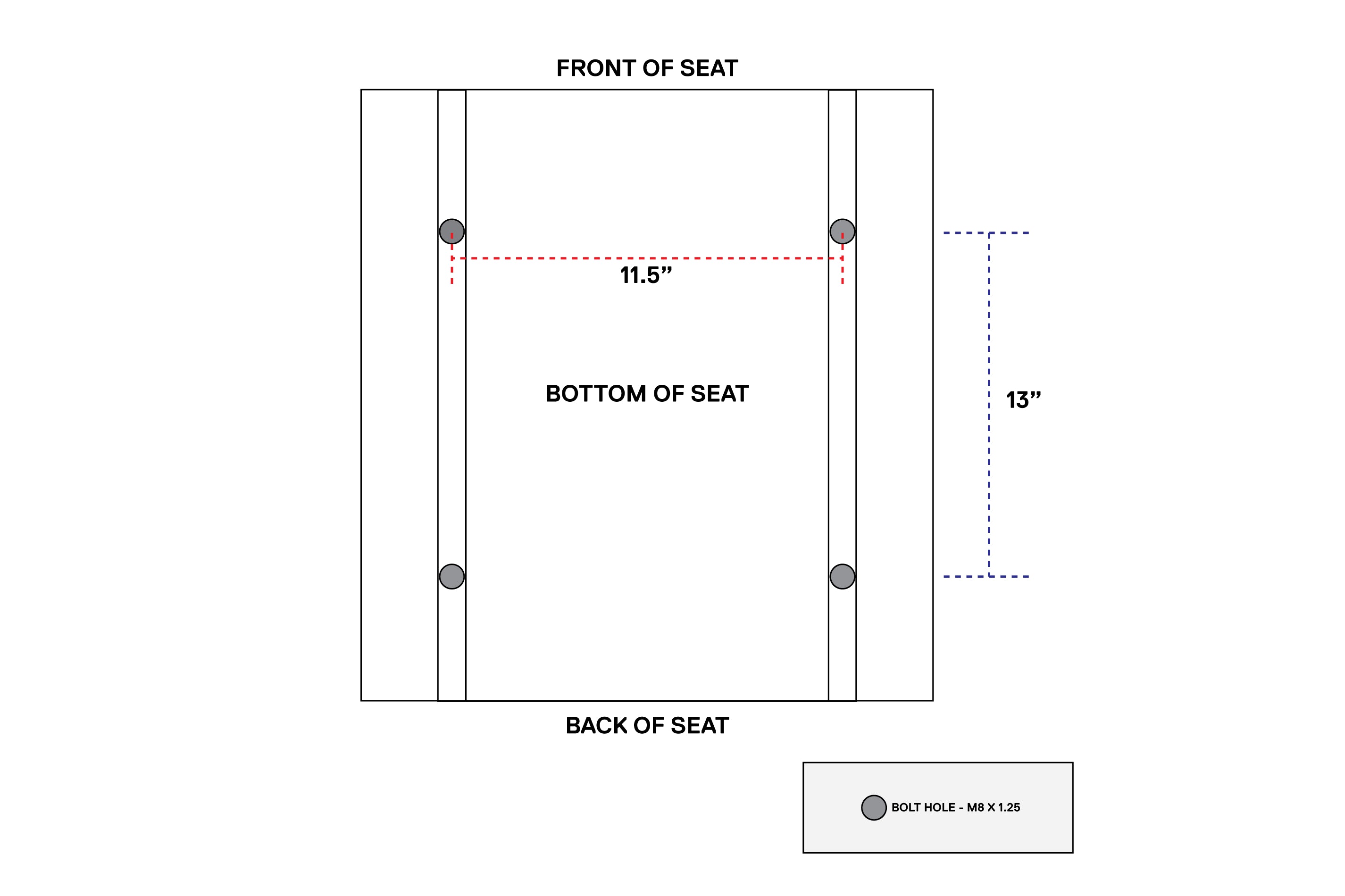 Cobra Classic CS Steel Racing Seat — view 3