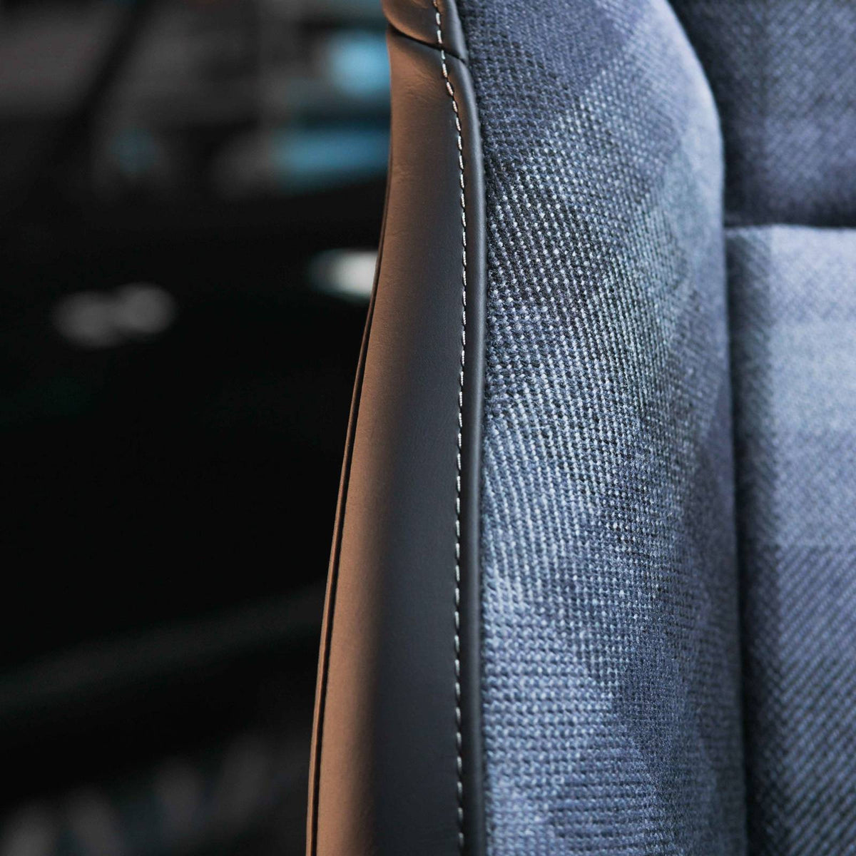 Grid Fabric - 18166 GREY/DARK