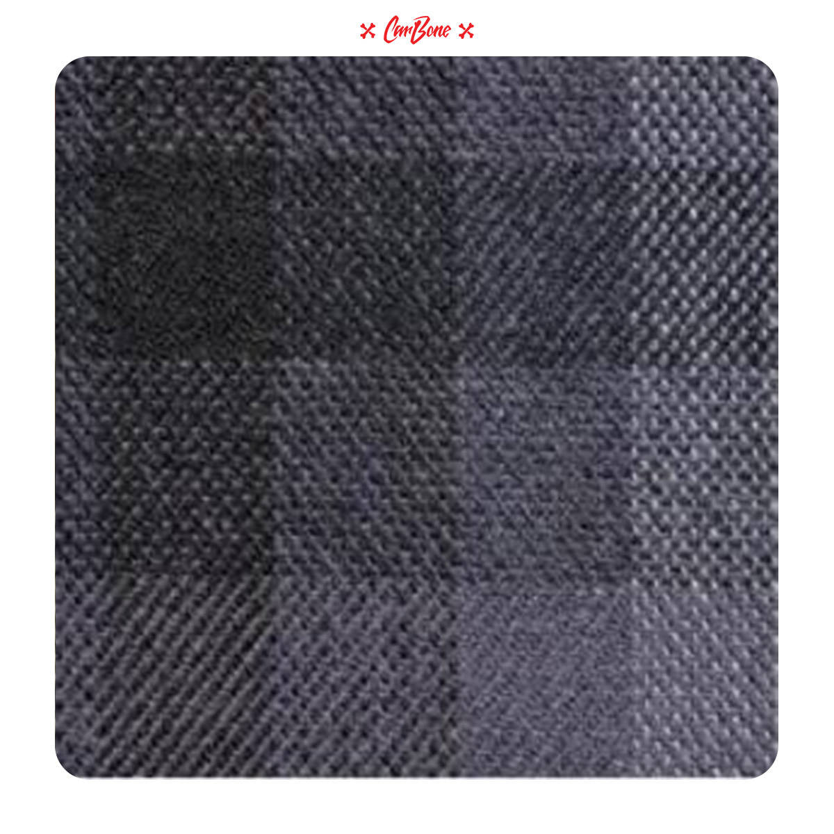Grid Fabric - 18166 GREY/DARK