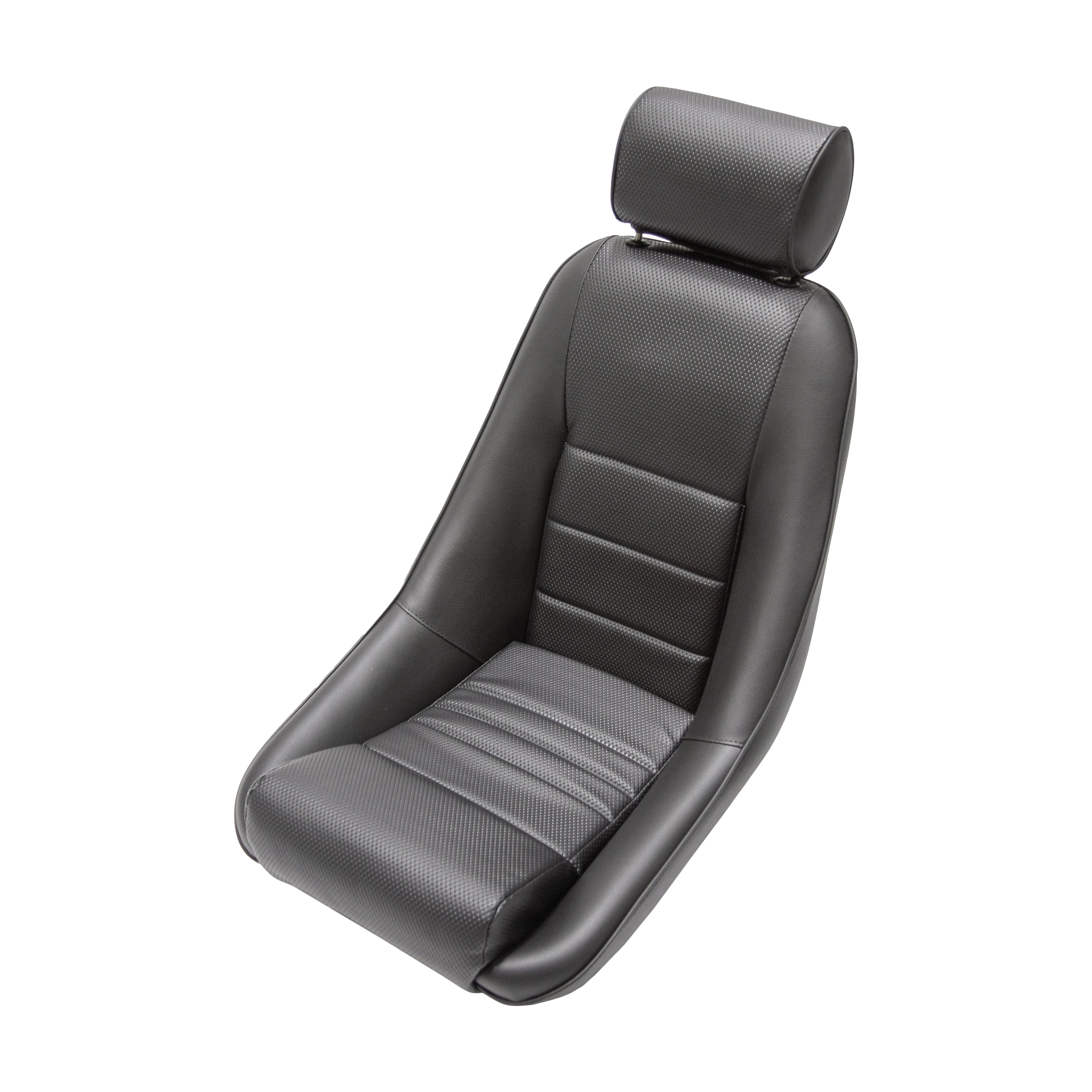 Cobra Classic RS Steel Racing Seat with Headrest — view 4