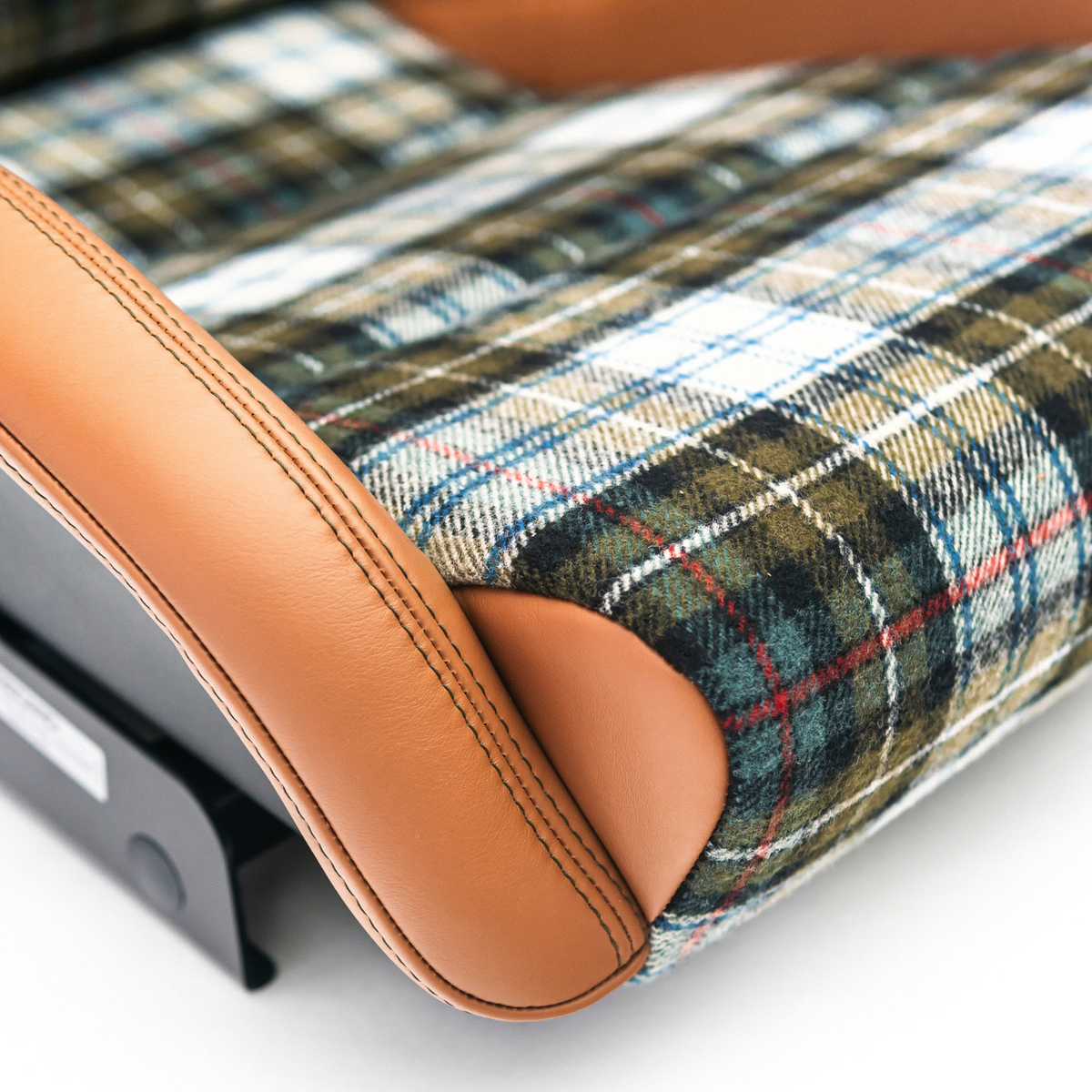 Tartan Plaid Fabric - 18271 BEIGE/CREME/GREEN