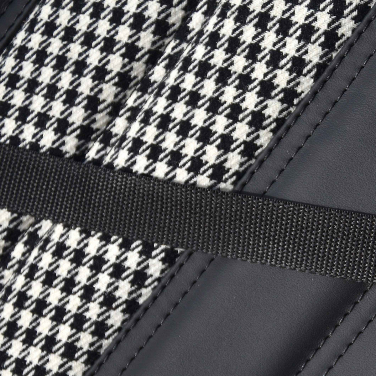 Pepita Fabric - 18065 BLACK/WHITE