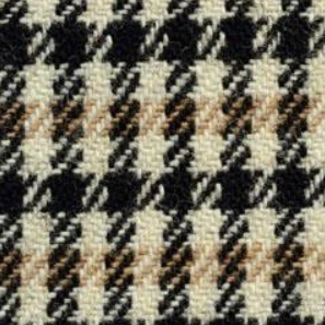 Pepita Fabric - 18074 BLACK/WHITE/BEIGE
