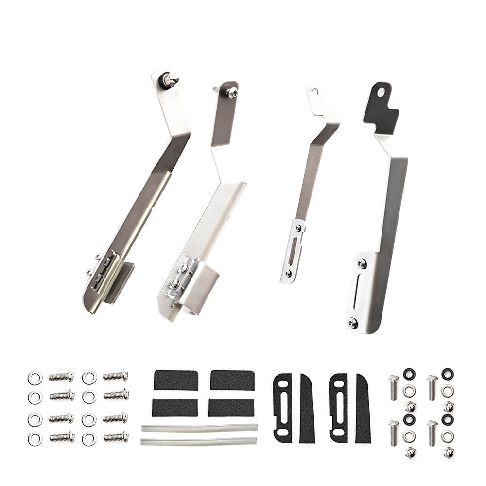 Clamps for CarBone Roof Rack Targa (Silver)