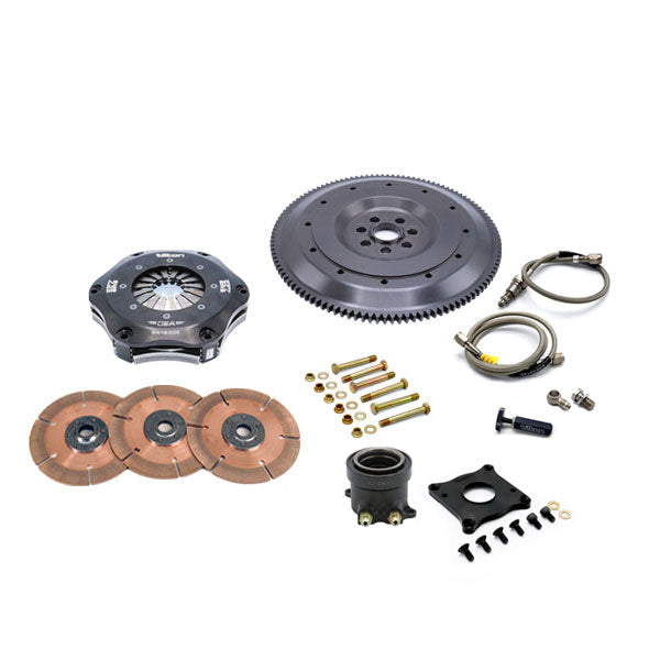 Aasco Tilton Triple-Plate Clutch Assembly Mitsubishi Evo 7-9 — 56-358