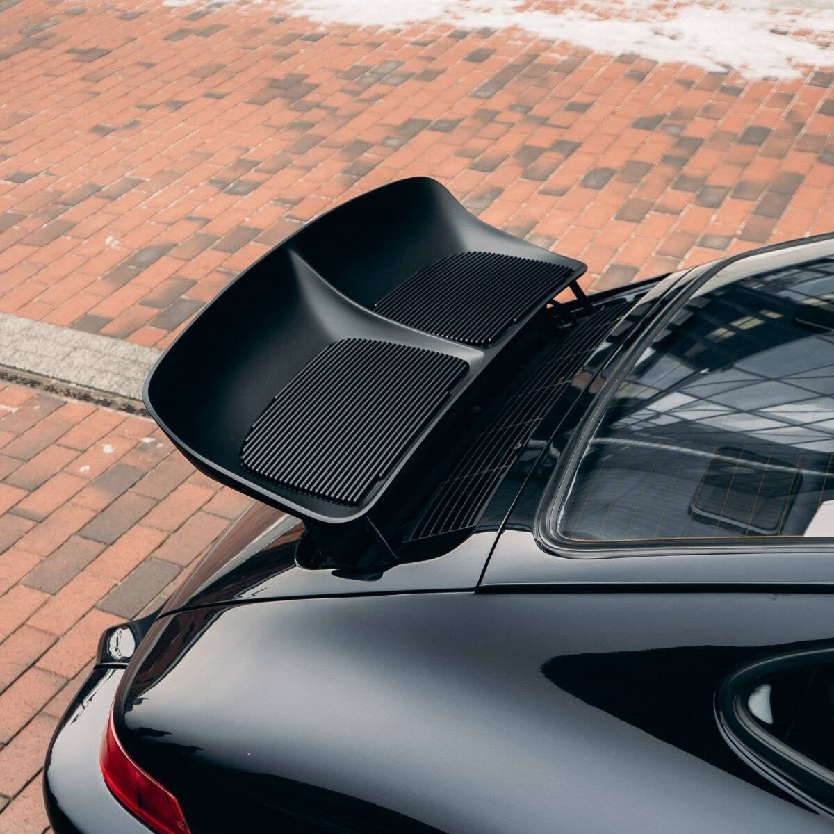 CarBone HolyDuck Rear Spoiler / Ducktail for 964 - Matte black