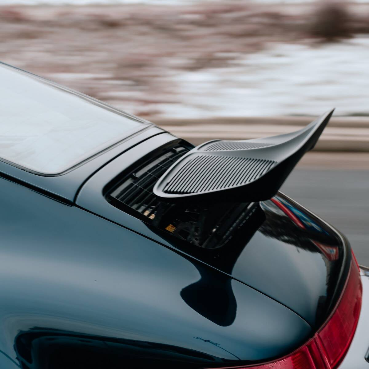 CarBone HolyDuck Rear Spoiler / Ducktail for 964 - Matte black