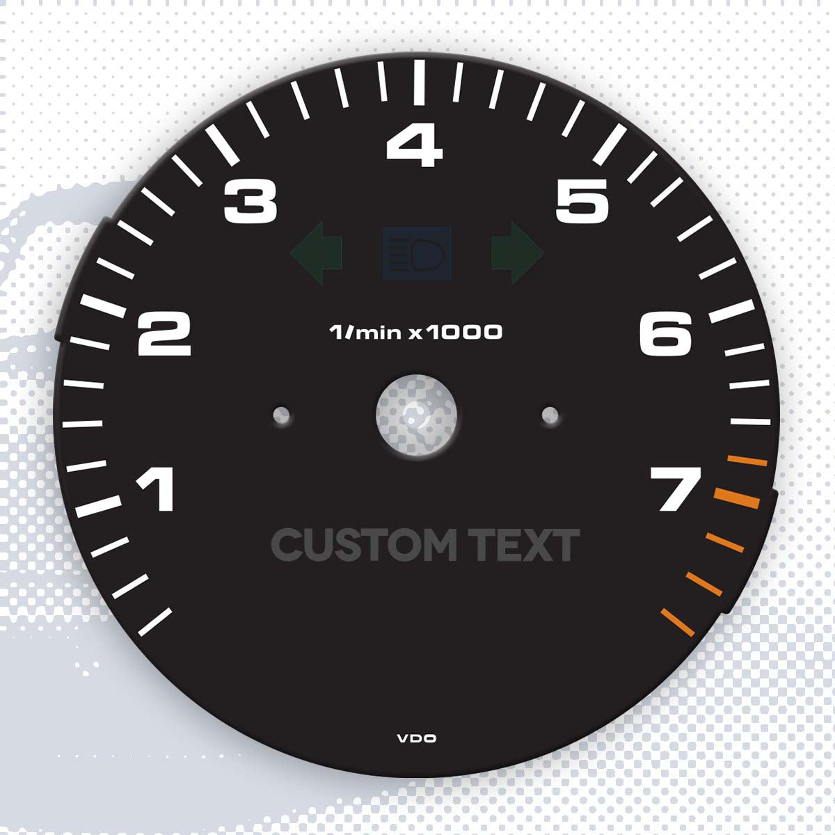 Custom - Gauge face tachometer – for 964 993 (1989-1998)