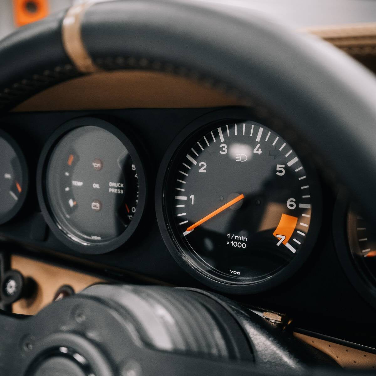 CarBone Gauge Bezels – for G-model (1974-1989)