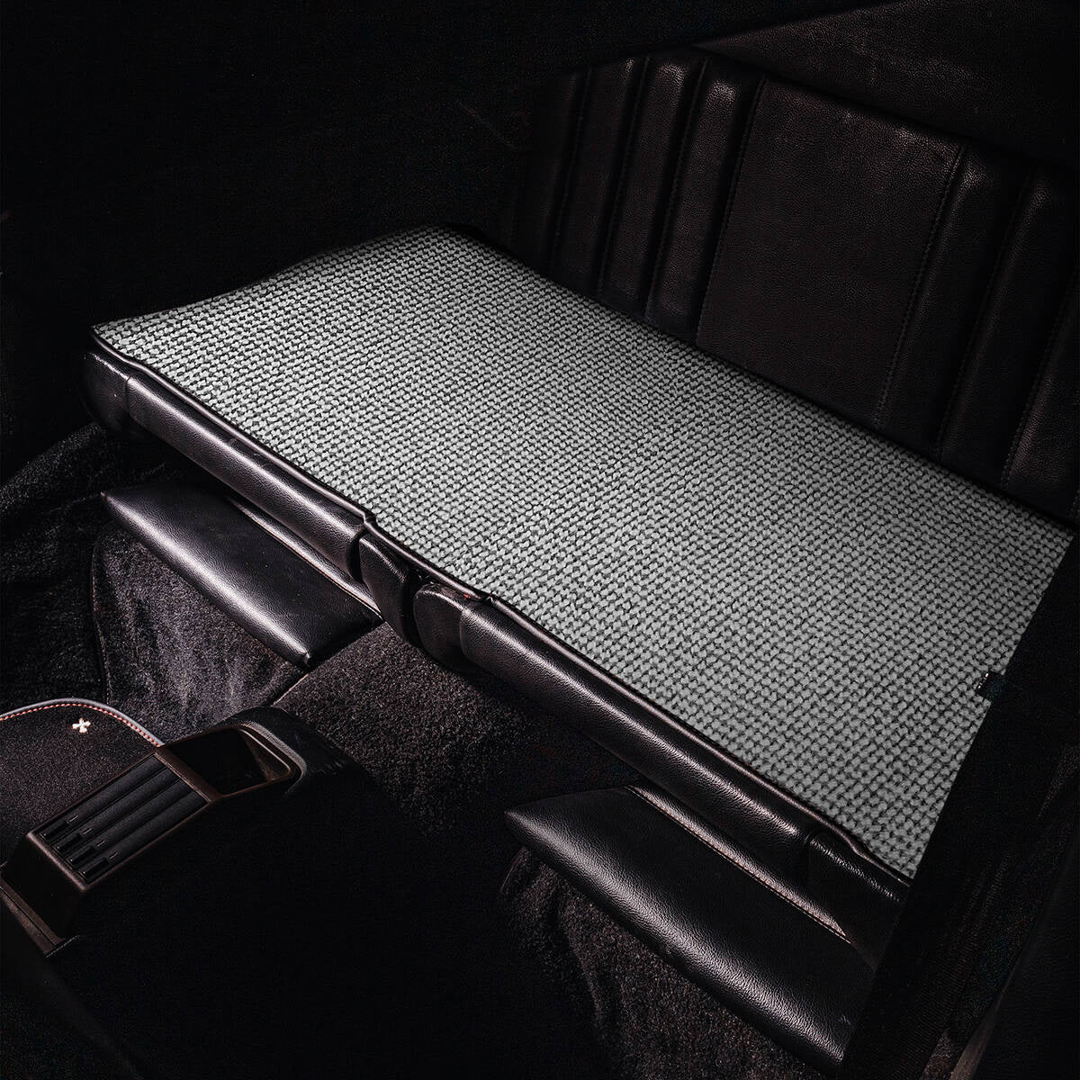 Grey Houndstooth Rear seats cover