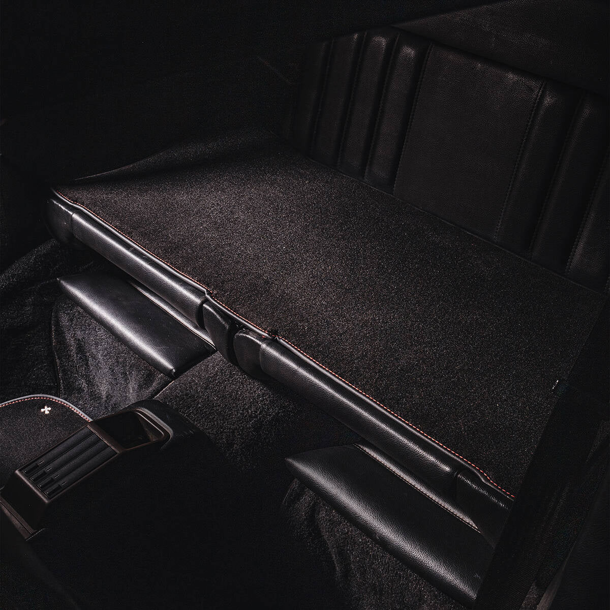 Velour rear seats cover
