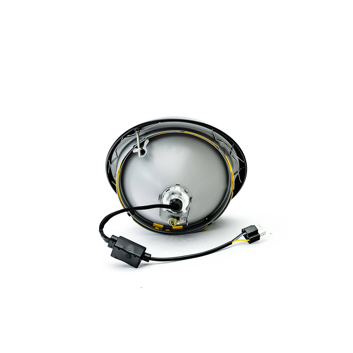 Bi-LED headlights GREY + H4 Bosch Yellow Lens (set of 2)