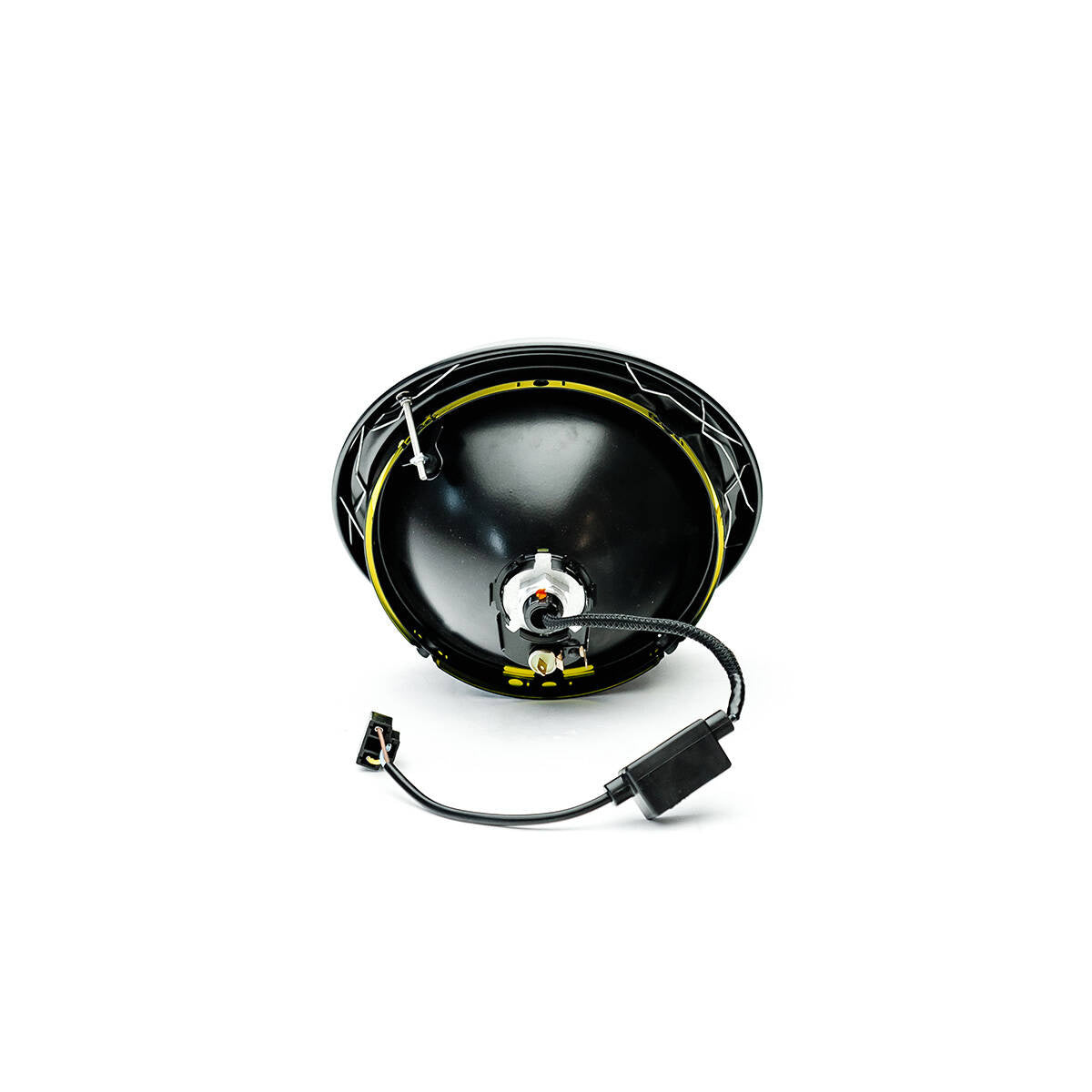 Bi-LED headlights BLACK + 356 Bosch Yellow Lens (set of 2)