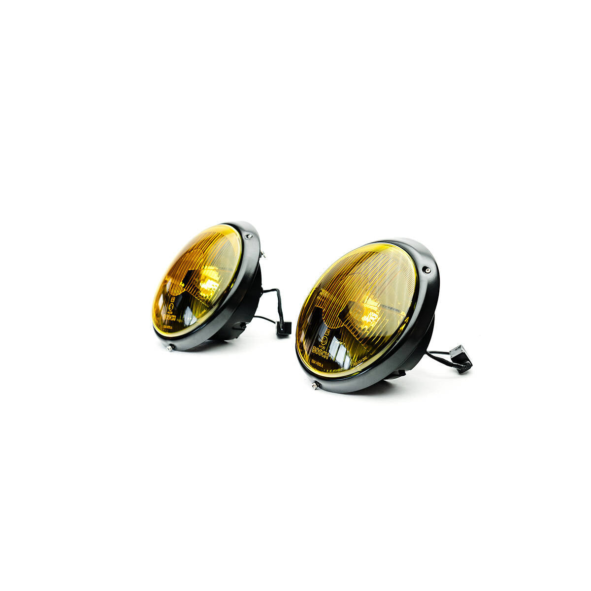 Bi-LED headlights BLACK + 356 Bosch Yellow Lens (set of 2)