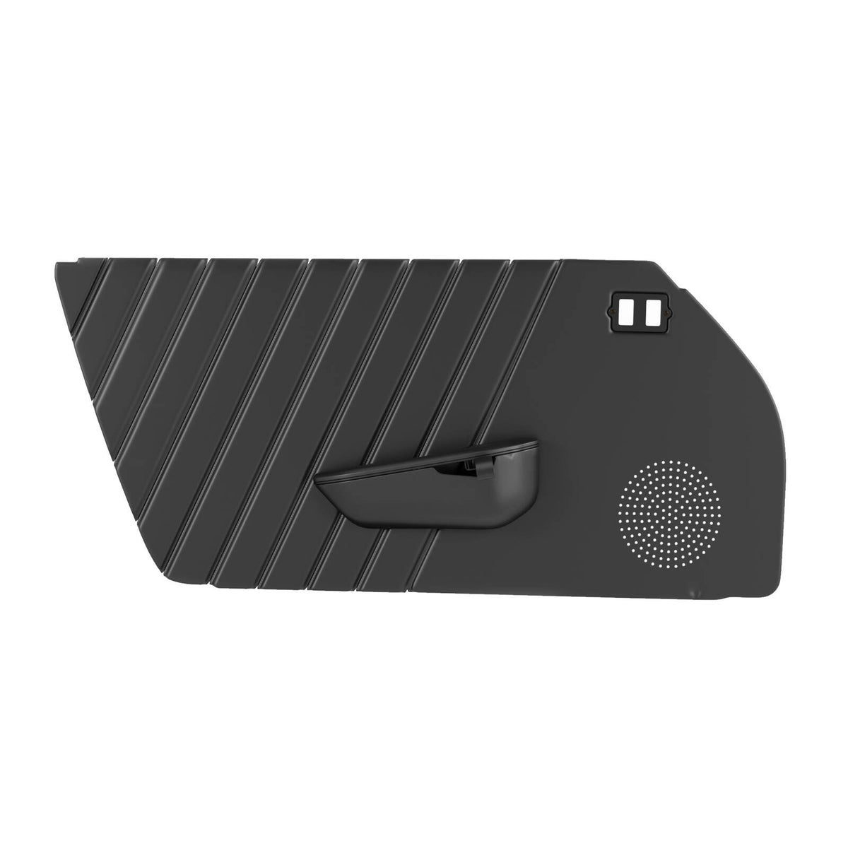 CarBone Drummer door panels - Leather basket weave (no diagonal stitching) / Leather