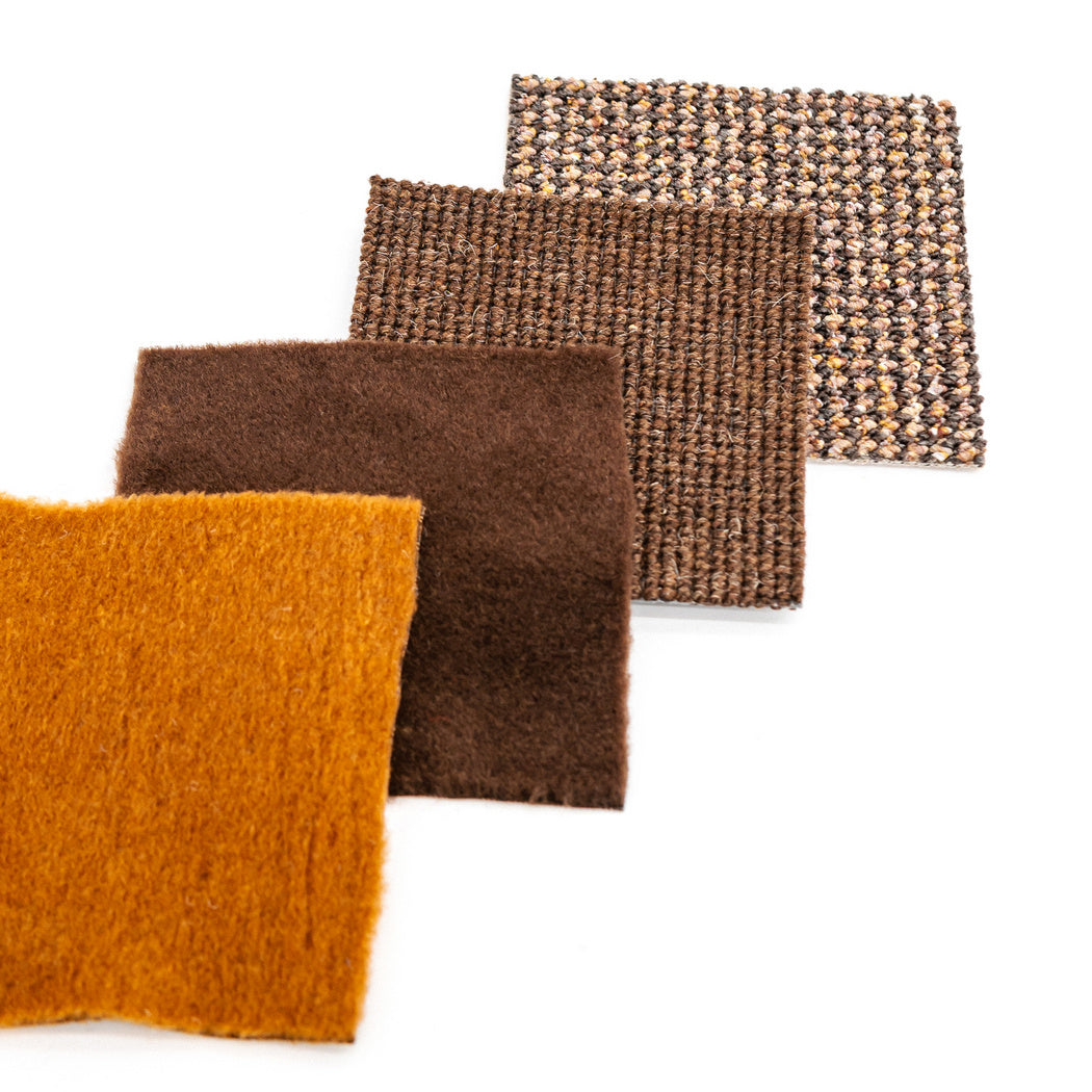 Samples set No. 2 - Brown carpets & mats