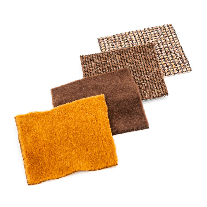 Samples set No. 2 - Brown carpets & mats