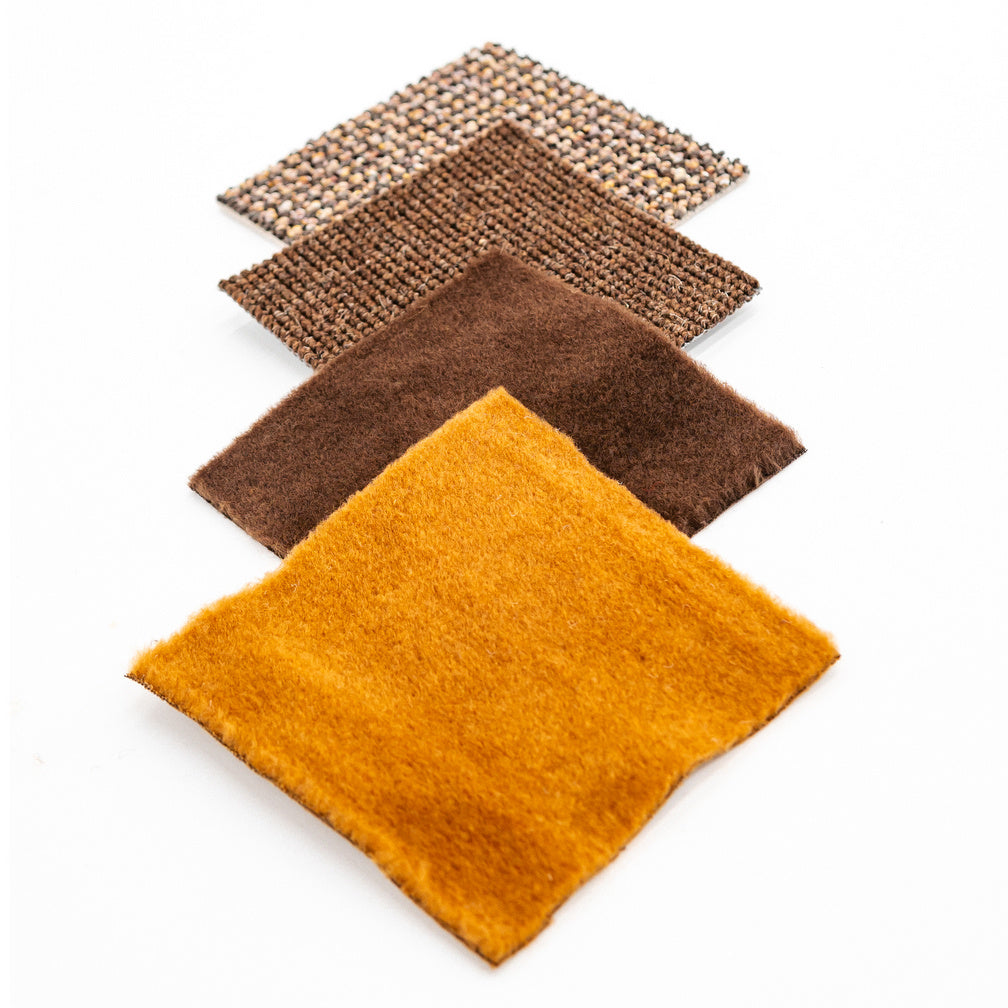 Samples set No. 2 - Brown carpets & mats