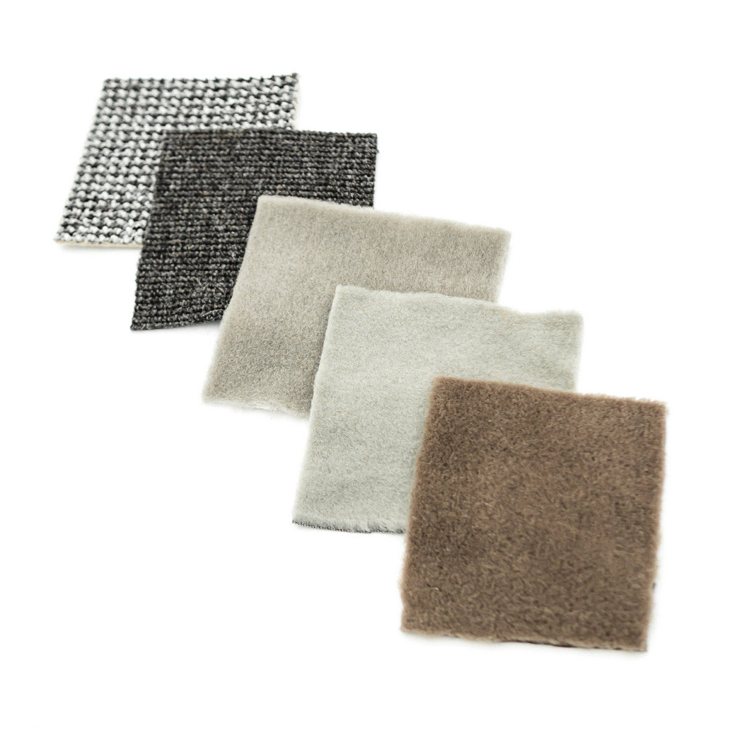 Samples set No. 3 - Grey carpets & mats