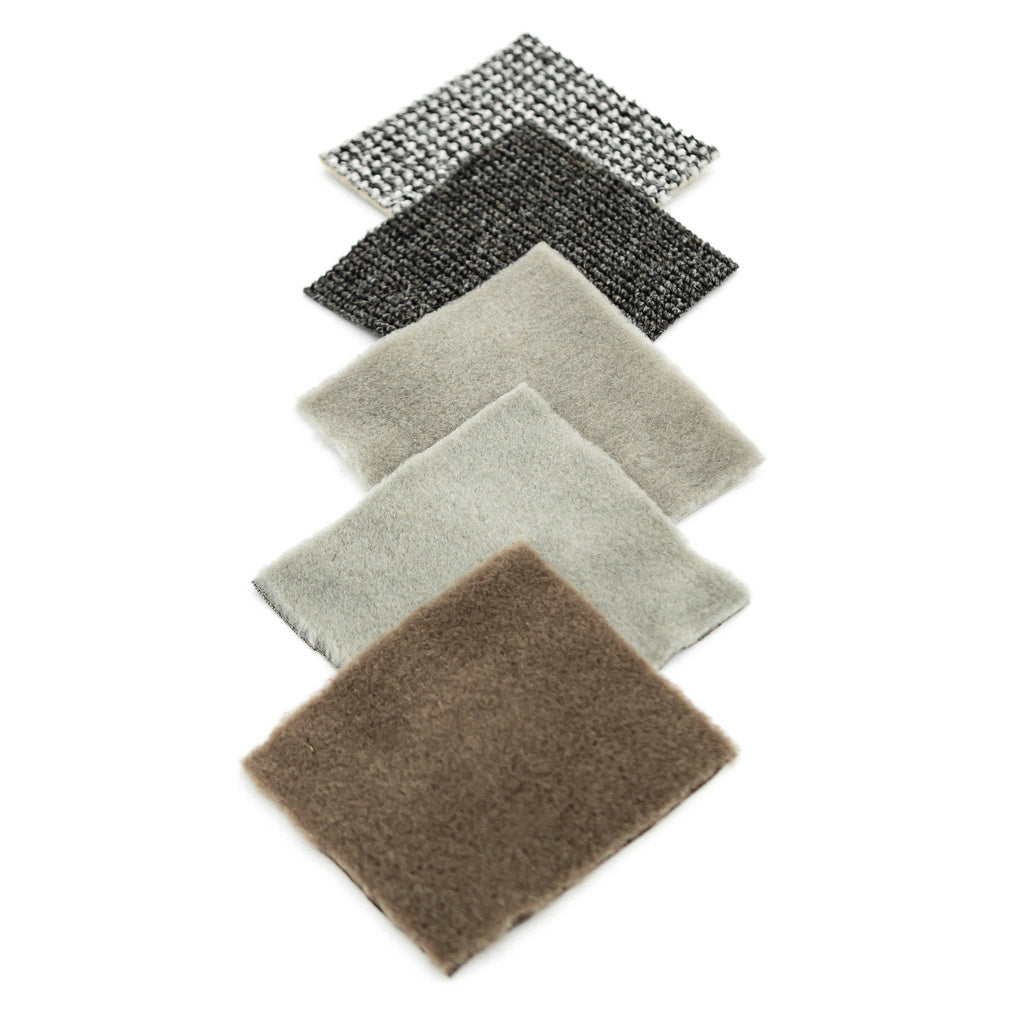 Samples set No. 3 - Grey carpets & mats