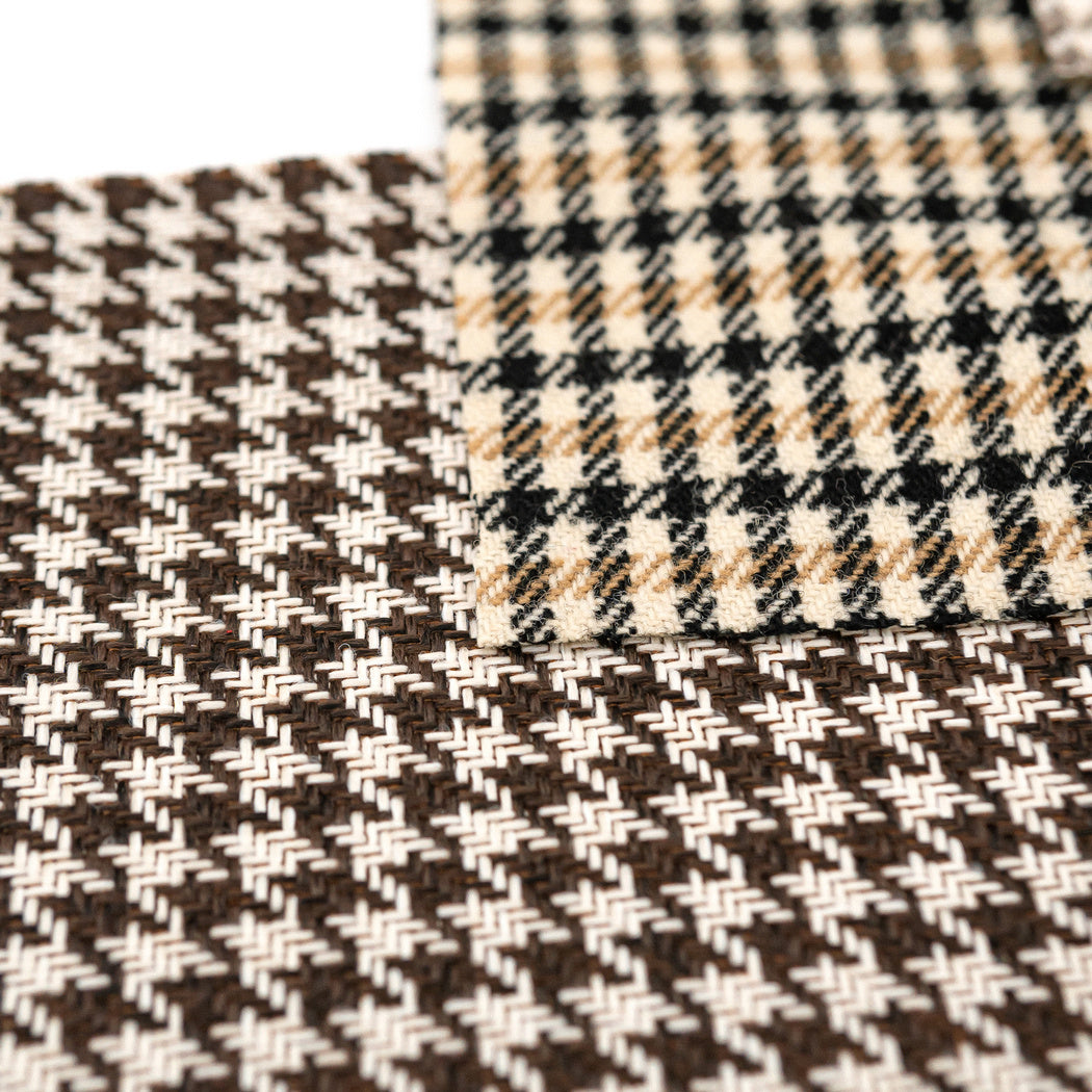 Samples set No. 6 - Brown textiles