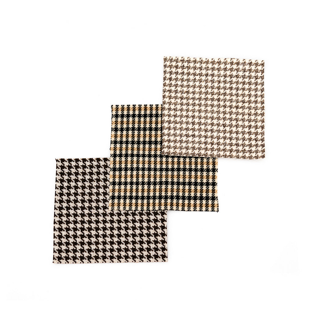 Samples set No. 6 - Brown textiles