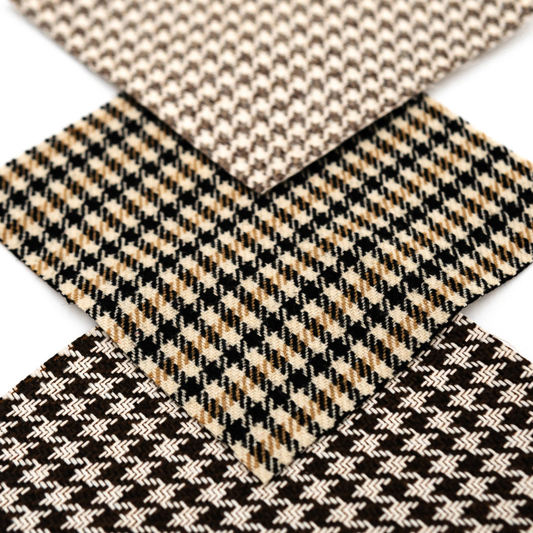 Samples set No. 6 - Brown textiles
