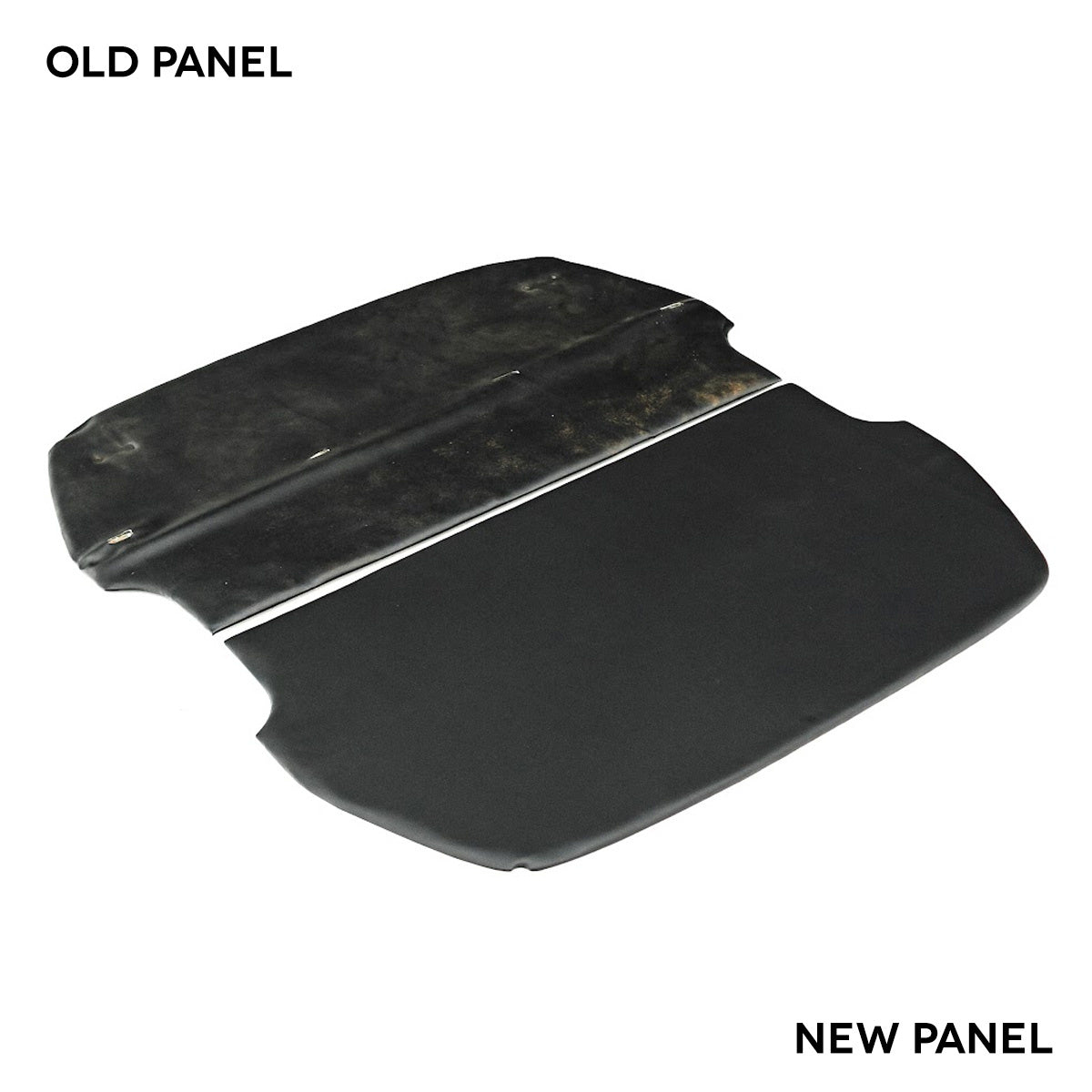 CarBone Rear Shelf Panel - UPHOLSTERED in selected materials - Leather / Custom materials (for example Tartan)