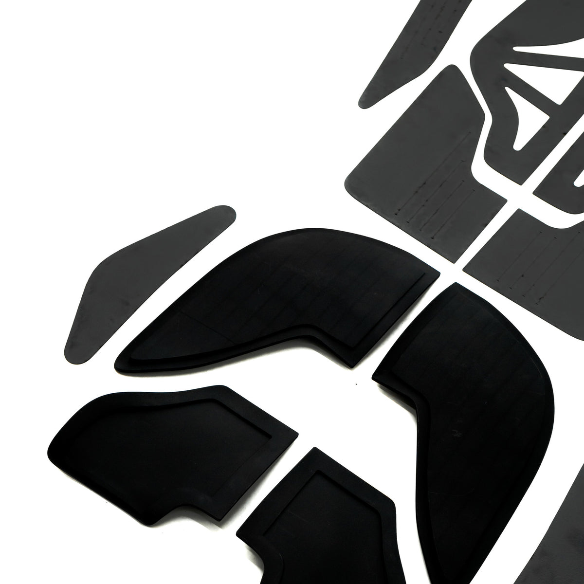 CarBone Seat Pads for Tillett B10 - RAW - for 2 seats