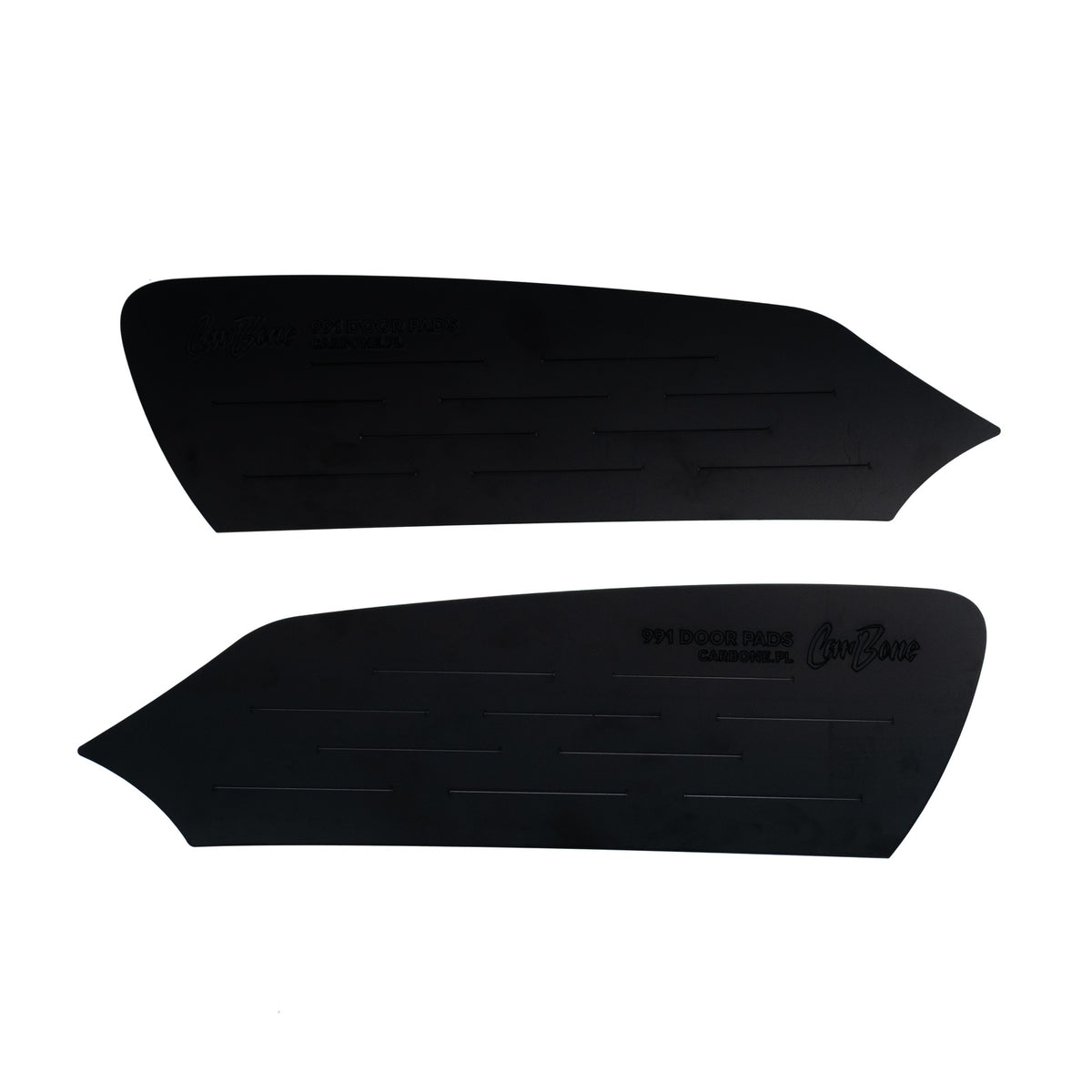 CarBone 991 Door Pads - RAW