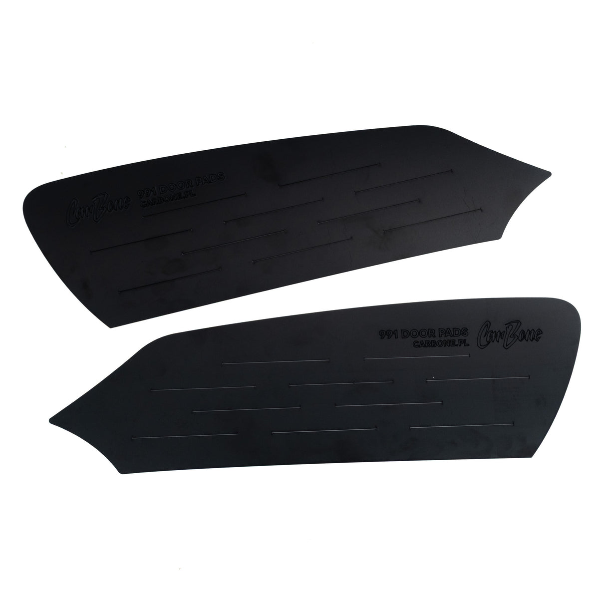 CarBone 991 Door Pads - RAW