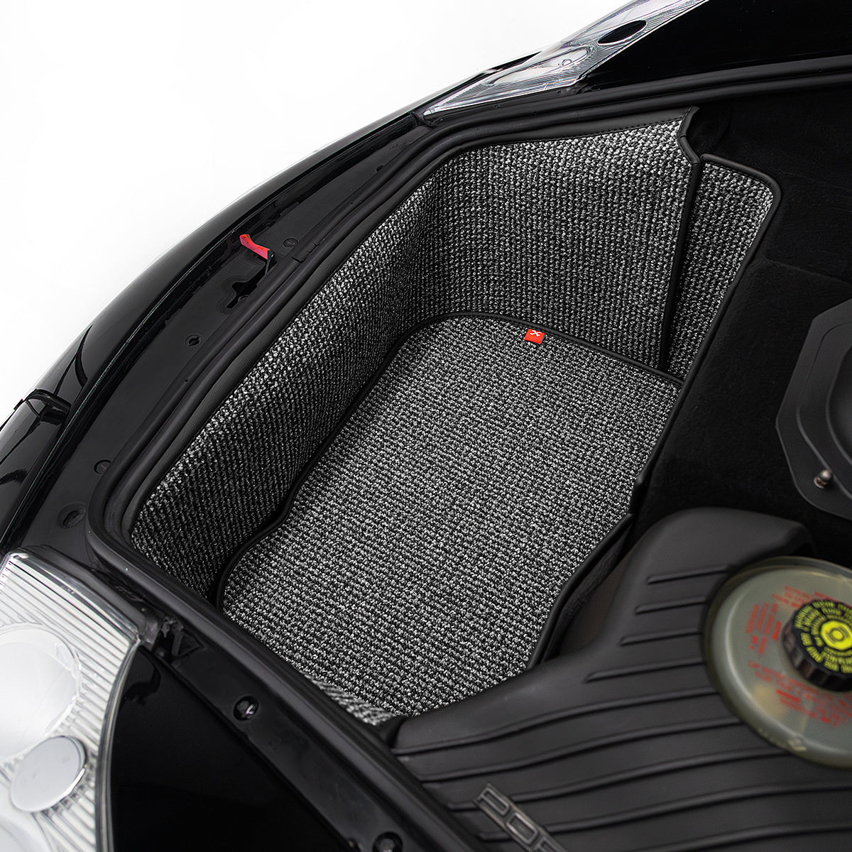 996 C4 - 911 Trunk Mat Liner (1997-2004) - Black-Grey Houndstooth