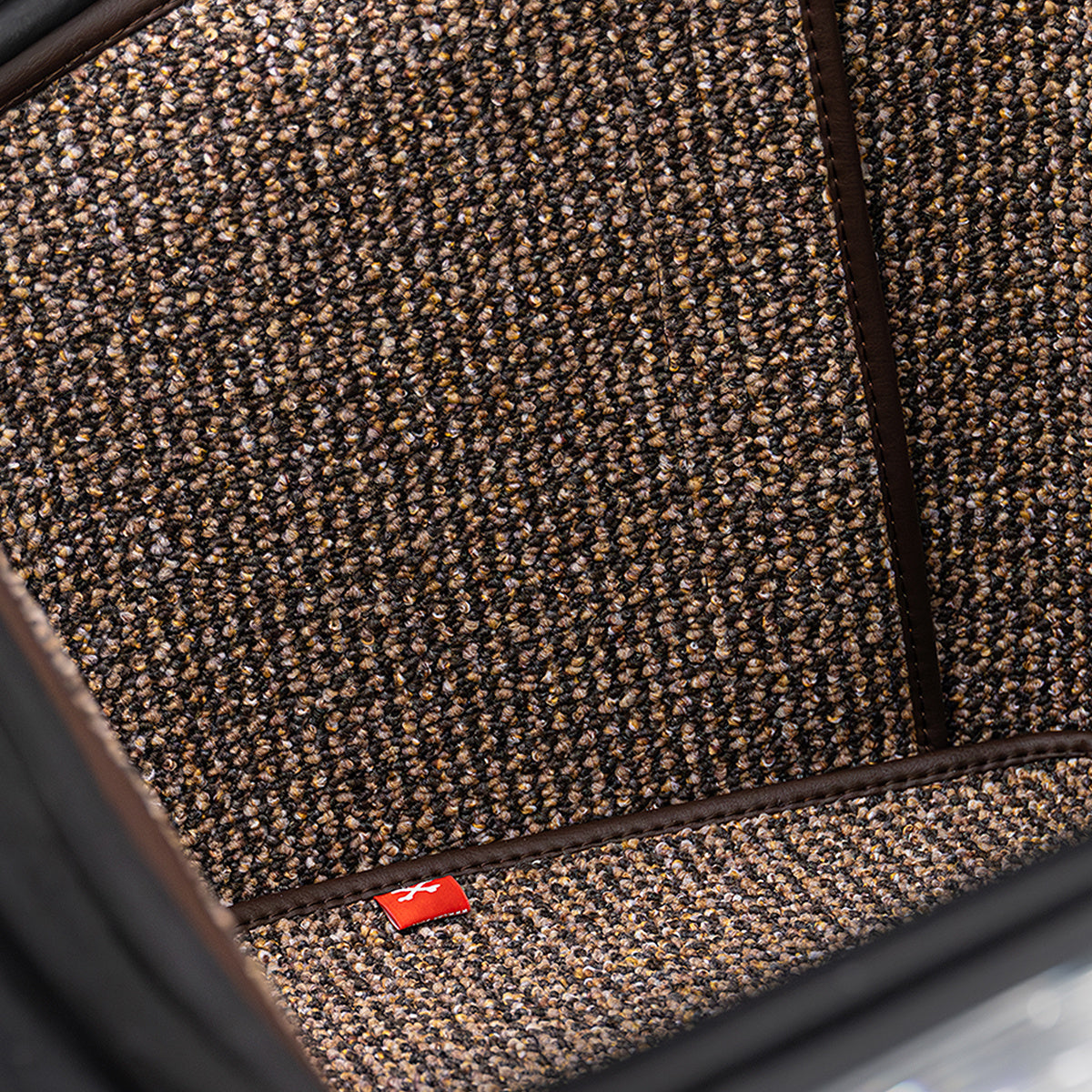 996 C4 - 911 Trunk Mat Liner (1997-2004) - Brown Houndstooth