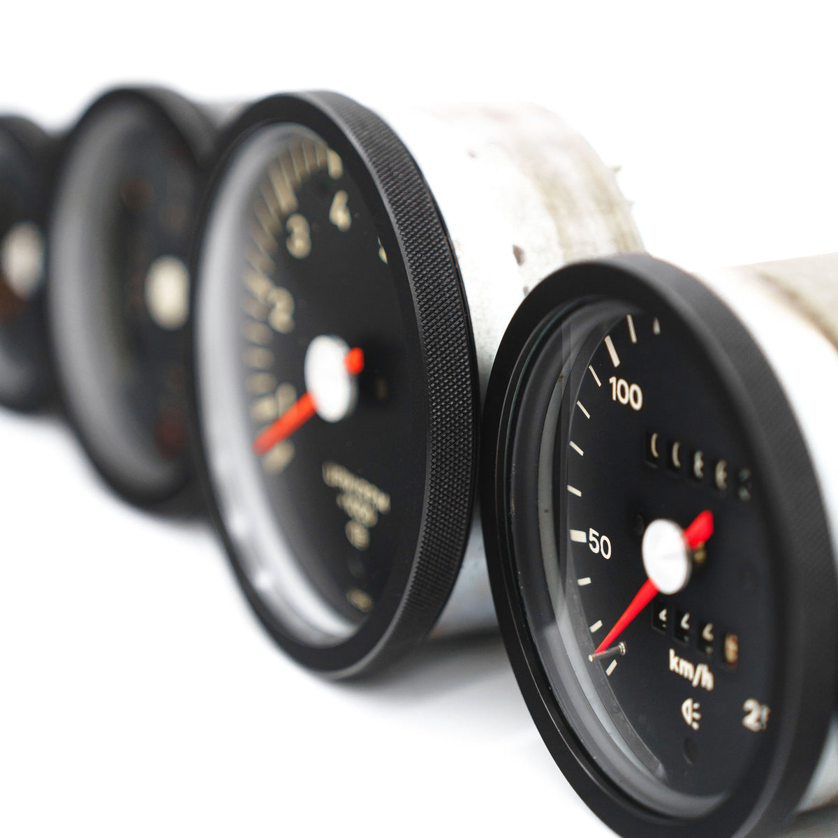 CarBone Gauge Bezels – for F-model (1964-1973)
