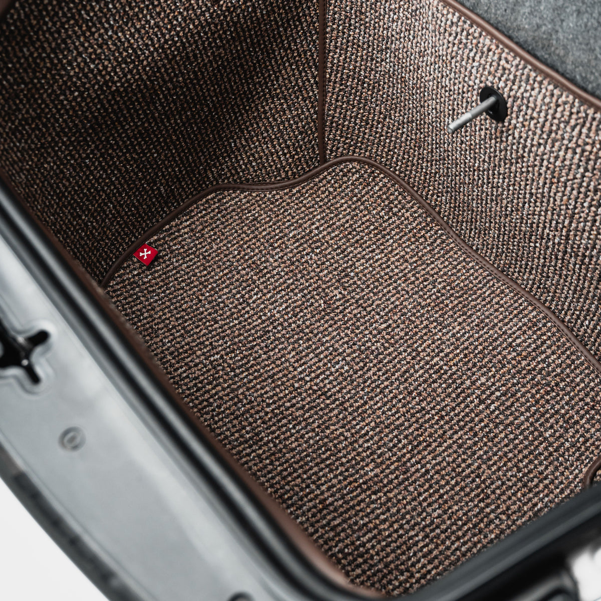 996 C2 - 911 Trunk Mat Liner (1997-2004) - Brown Houndstooth