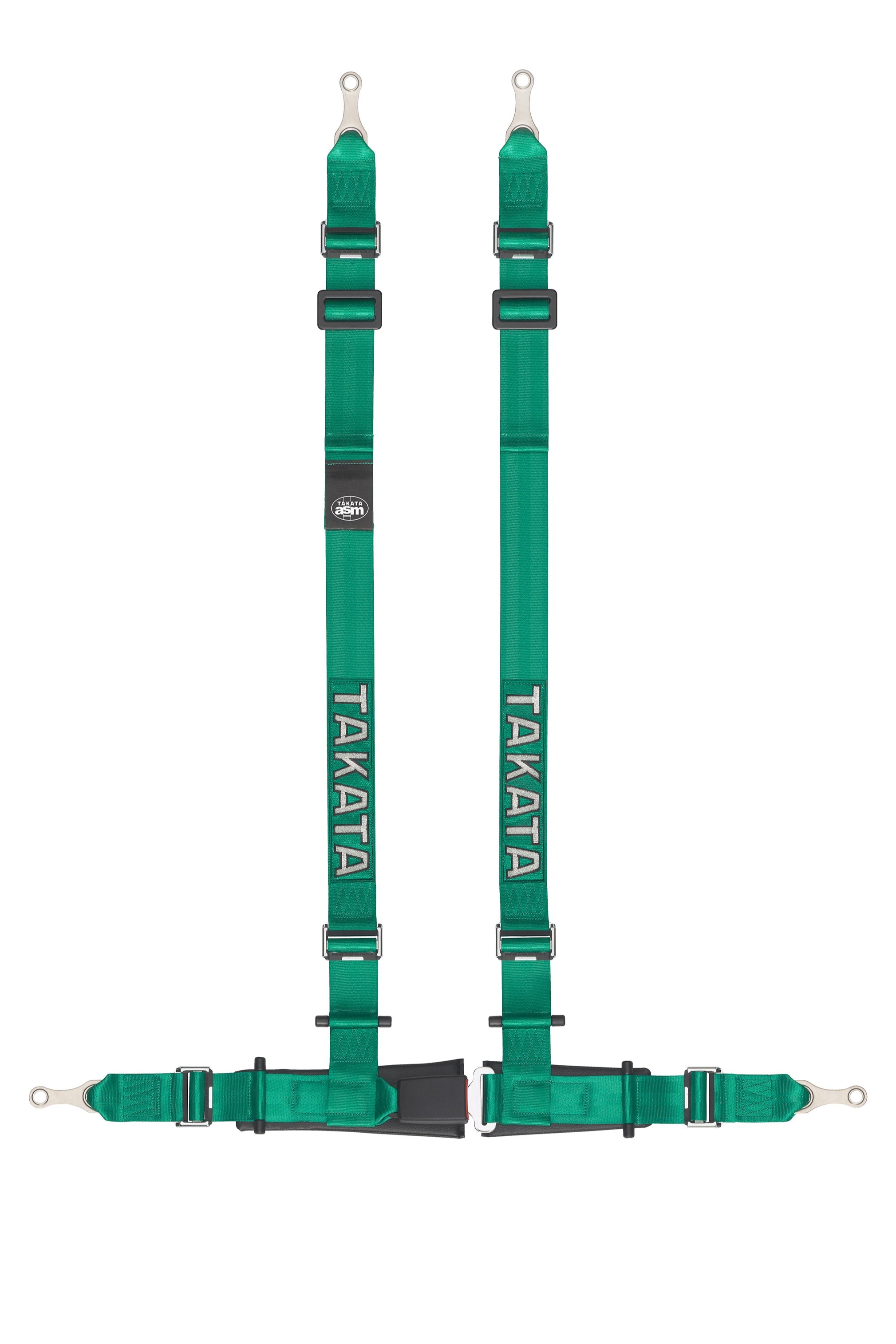 TAKATA Drift II ASM 2in Shoulder Belt-2in Lap Belt-Pull-Up Lap Adjuster- Bolt-on attachments