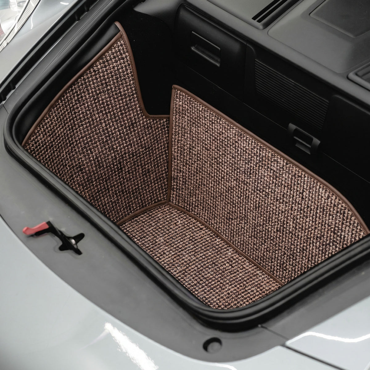 997 C4 - 911 Trunk Mat Liner (2005-2011) - Brown Houndstooth