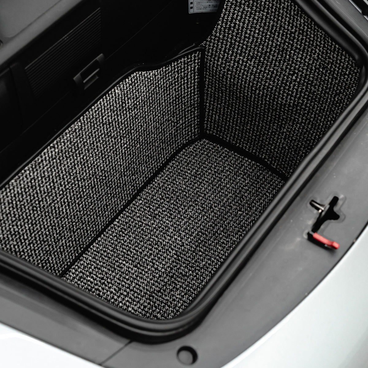 997 C4 - 911 Trunk Mat Liner (2005-2011) - Black/Grey Houndstooth