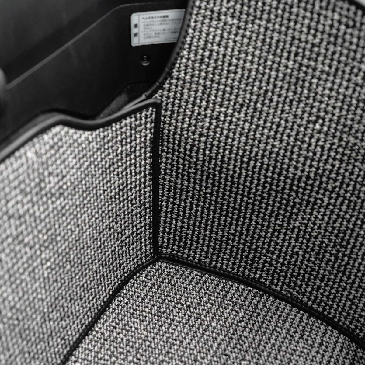 997 C4 - 911 Trunk Mat Liner (2005-2011) - Black/Grey Houndstooth