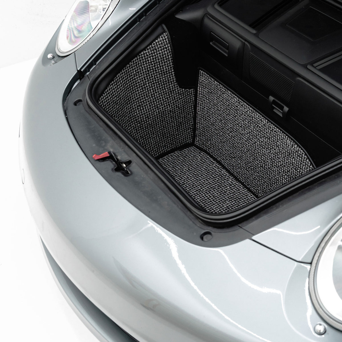 997 C4 - 911 Trunk Mat Liner (2005-2011) - Black/Grey Houndstooth