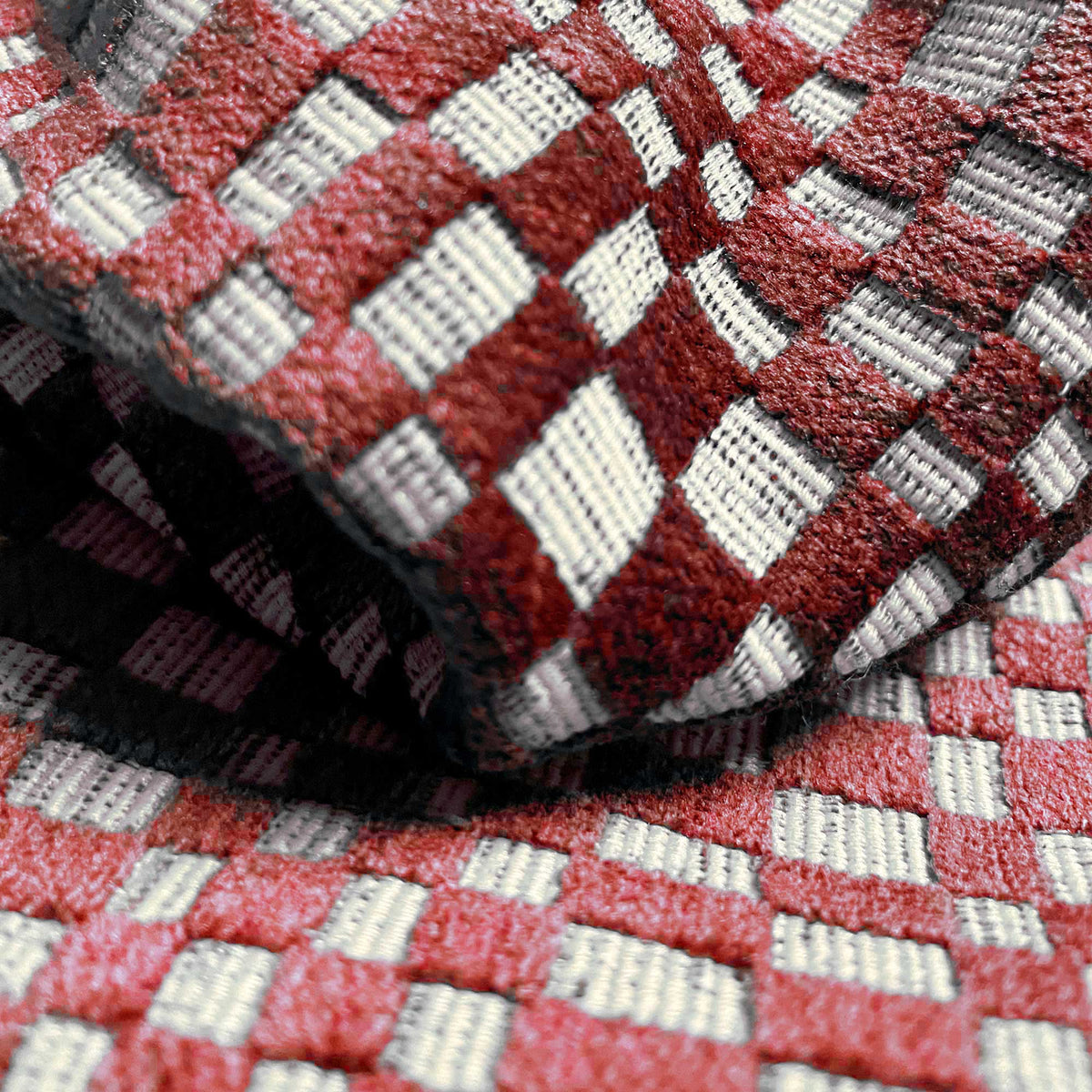 Pasha Jacquard - 100cm x 140cm - Rojo