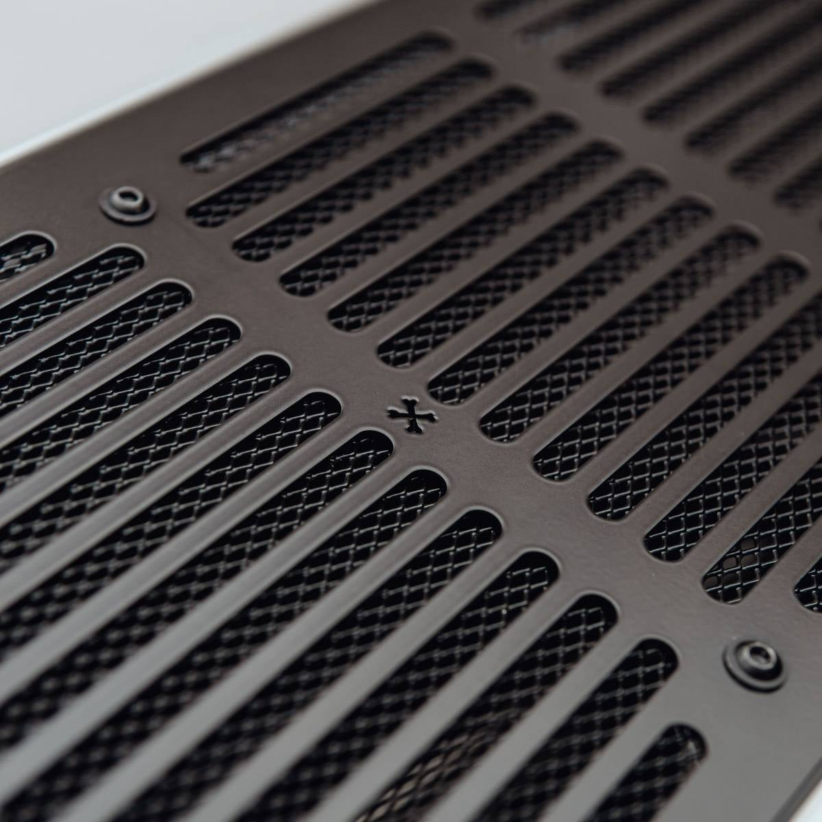 Oval cut Rear deck lid grille for F/G model - Brushed / G-model (1974 - 1989) / Yes